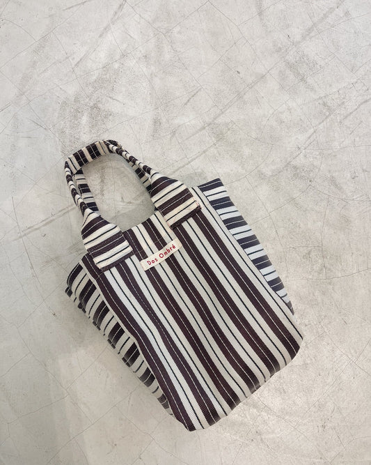 Bengali Shoulder Bag — Fig Stripe