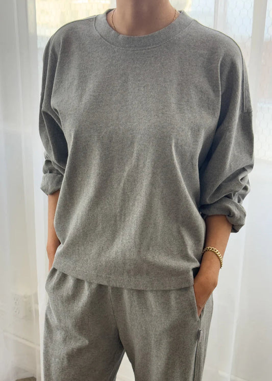 Naturelle Tee - Heather Grey