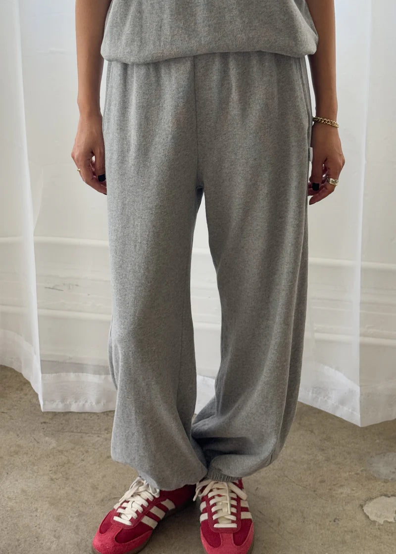 Le Bon Shoppe Balloon Pants - Heather Grey