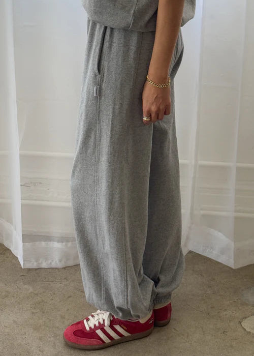 Balloon Pants - Heather Grey