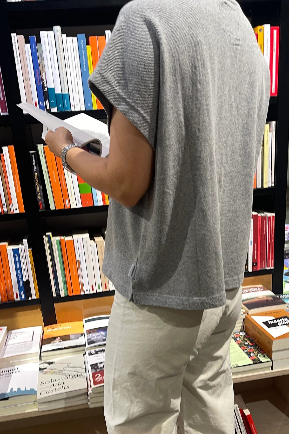 Jeanne Tee - Heather Grey