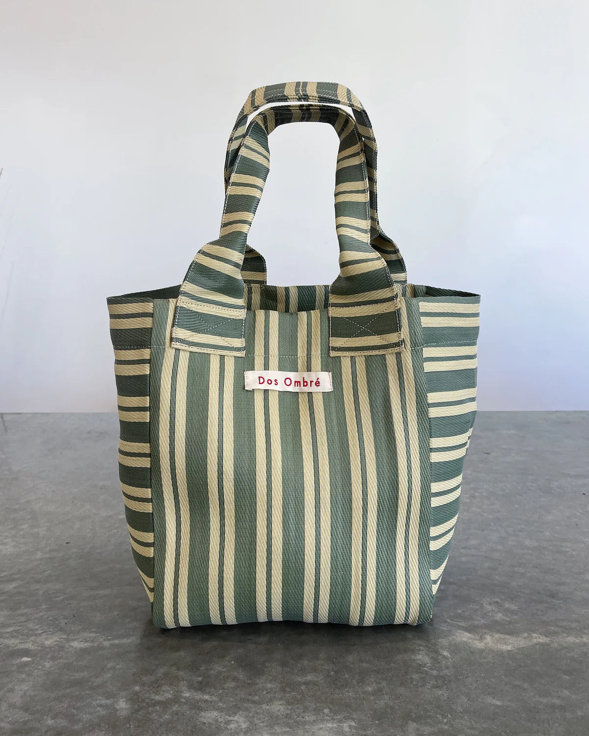 Bengali Shoulder Bag — Olive Stripe