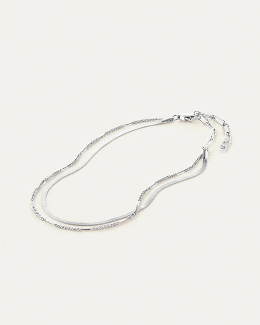 Surfside Anklet — Silver