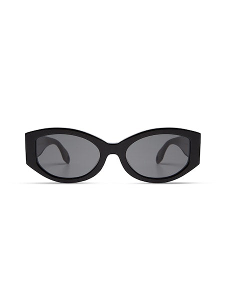 Jeannie Sunglasses — Gloss Black