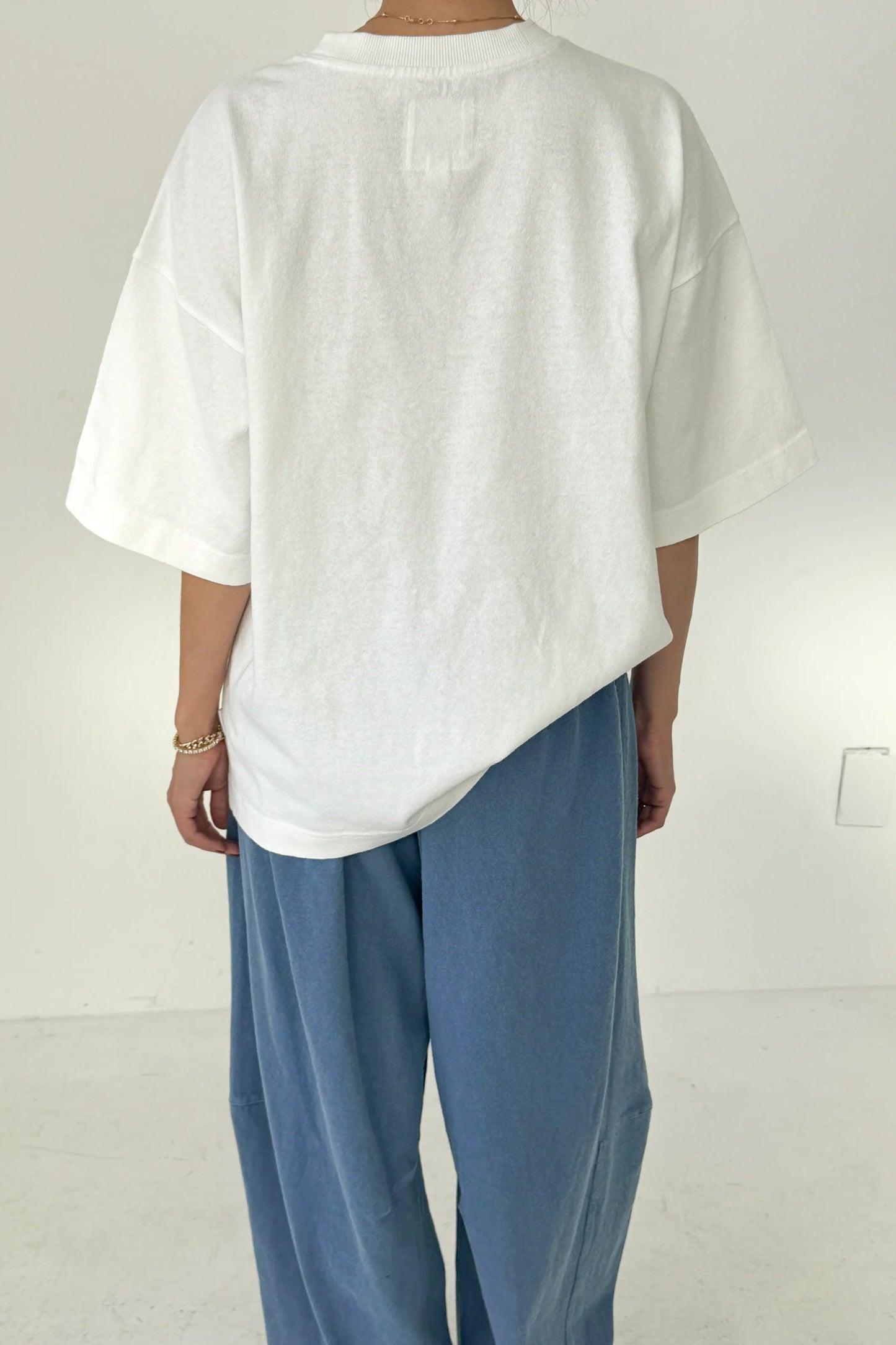 Jayden Tee — White Cotton