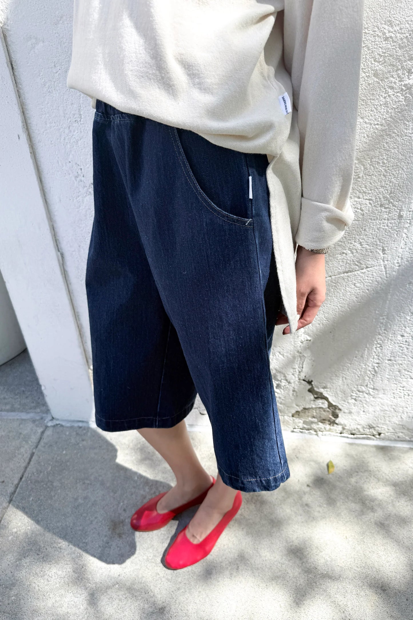 Liam Bermuda Shorts — Raw Denim