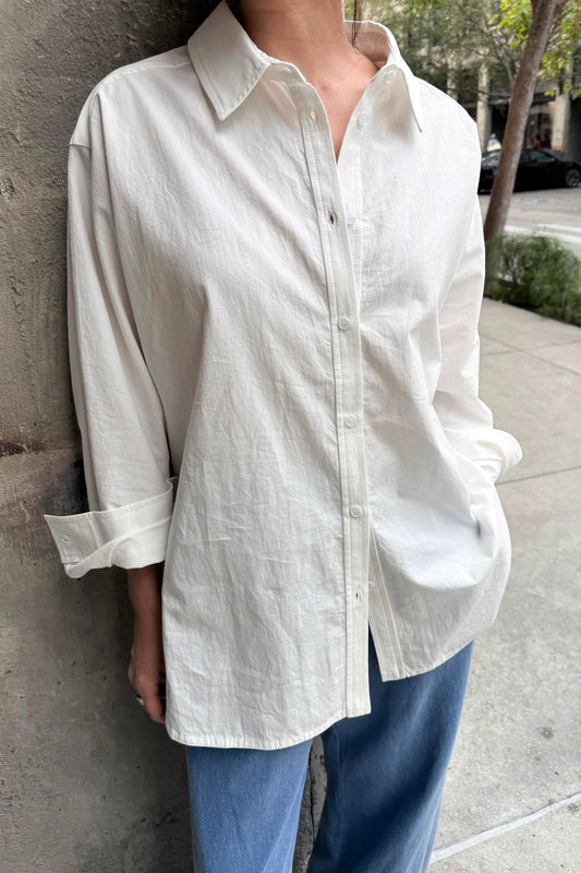Light Weight Owen Shirt — White