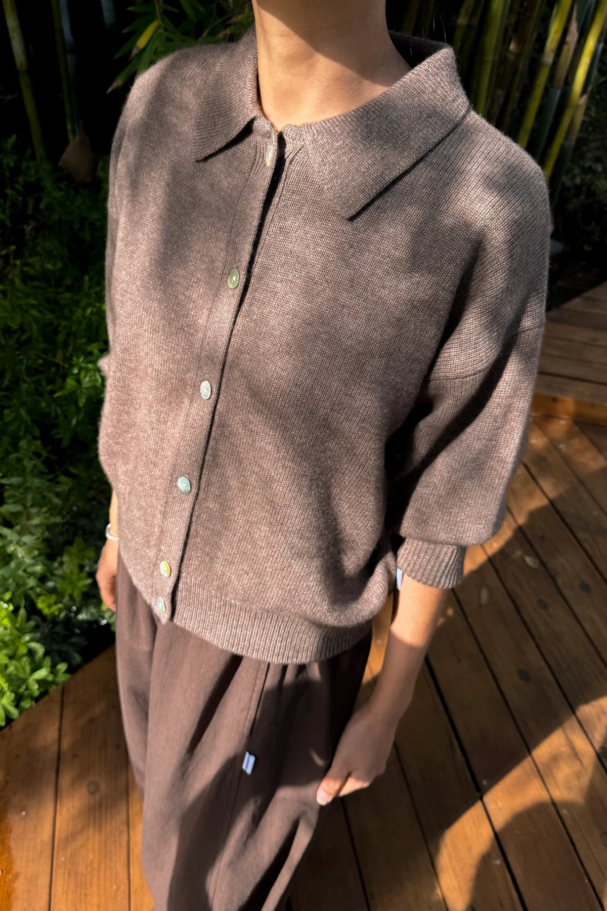 Lou Cashmere Cardigan — Frappe