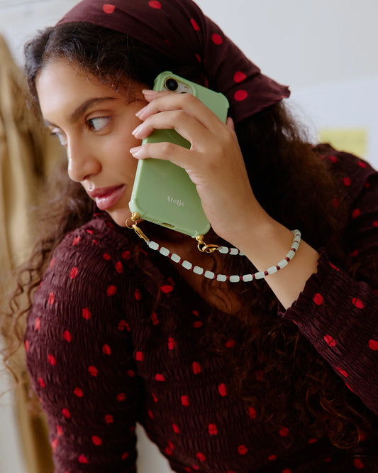 Ateljé Mint to be Short Phone Cord