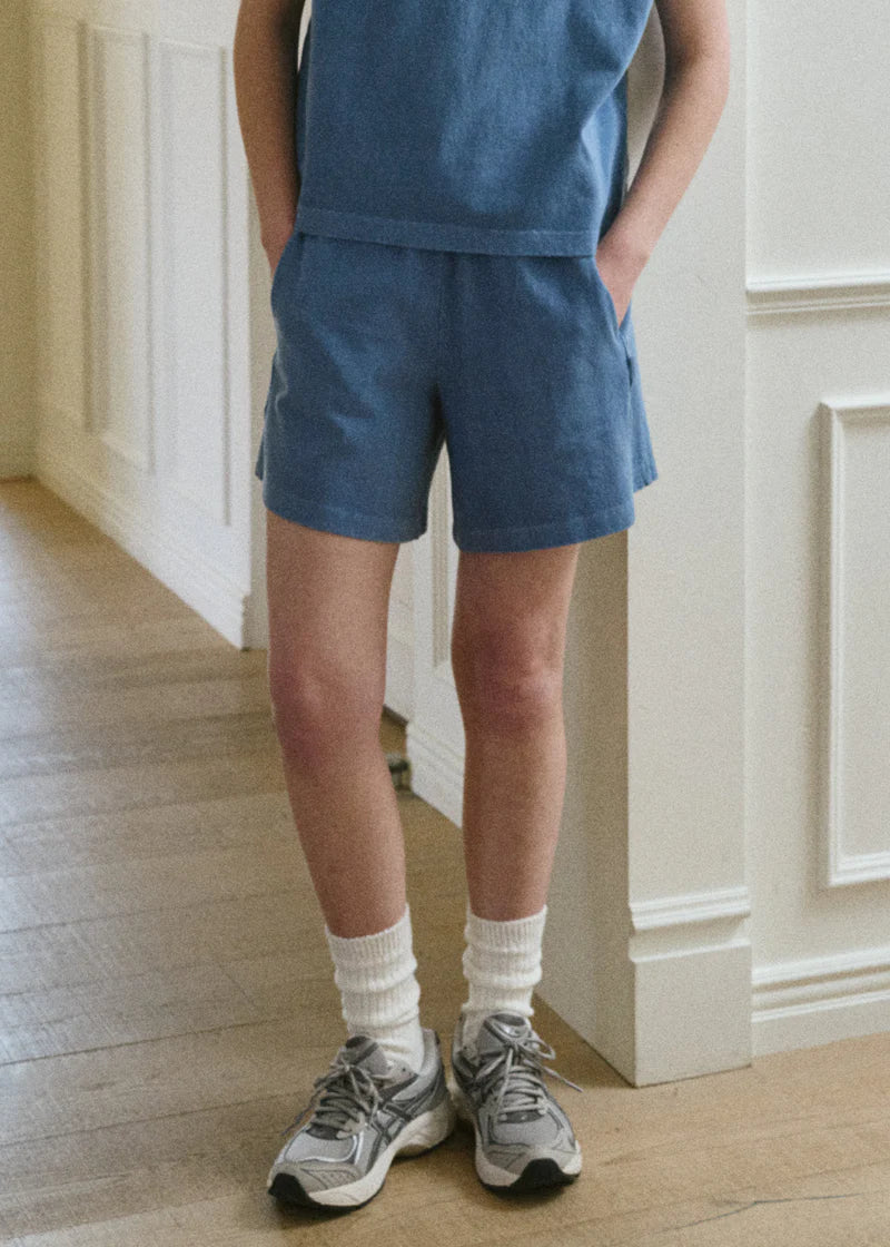 Flared Basketball Shorts - Cornflower