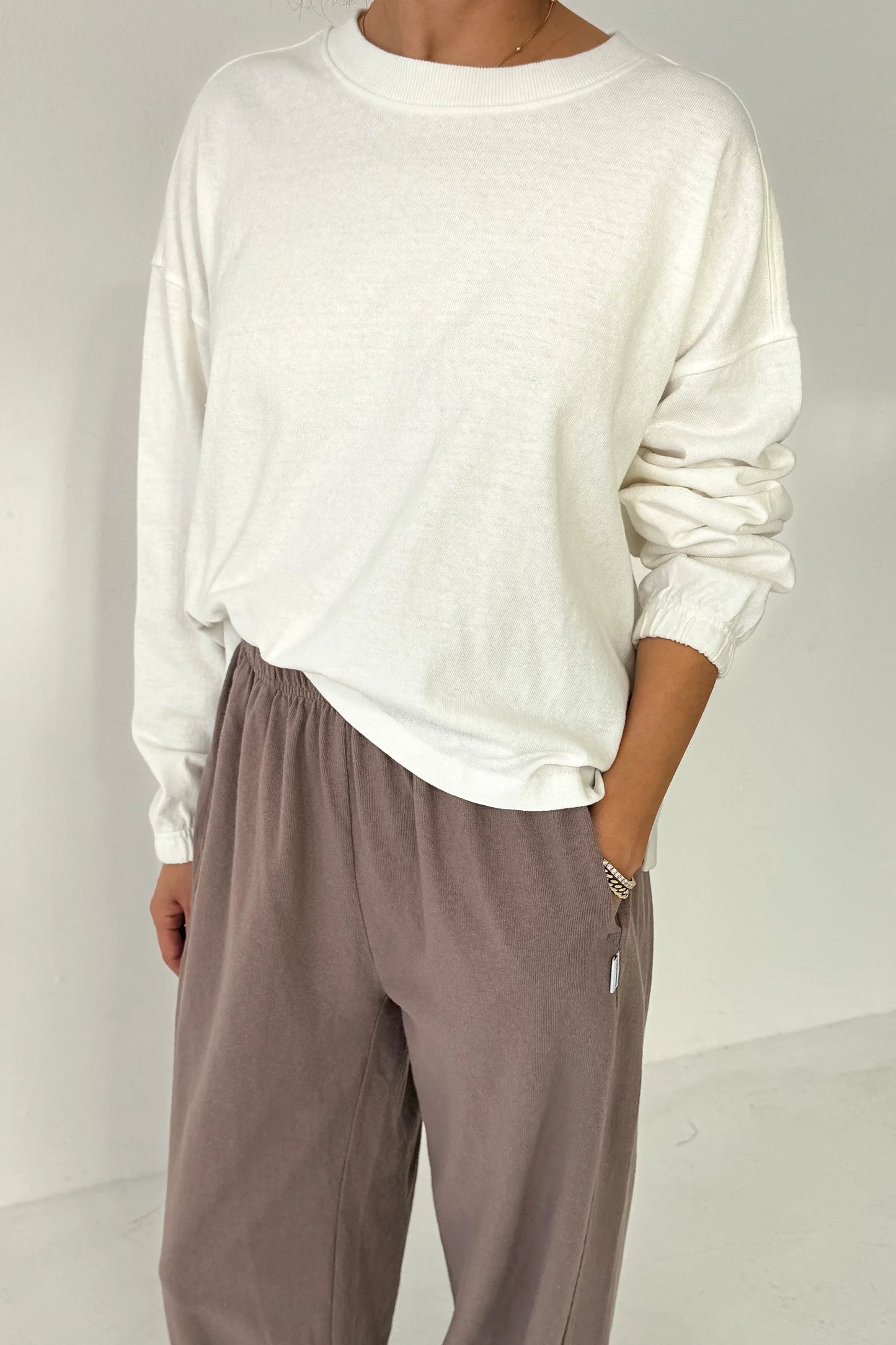 Naturelle Tee — White Cotton
