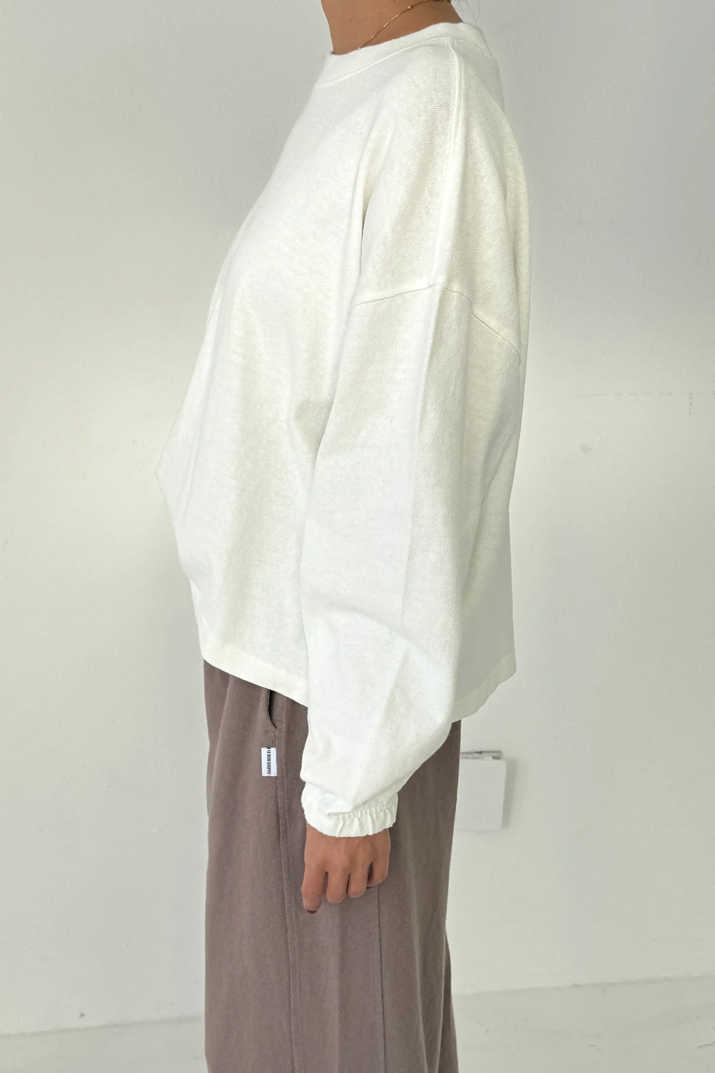 Naturelle Tee — White Cotton