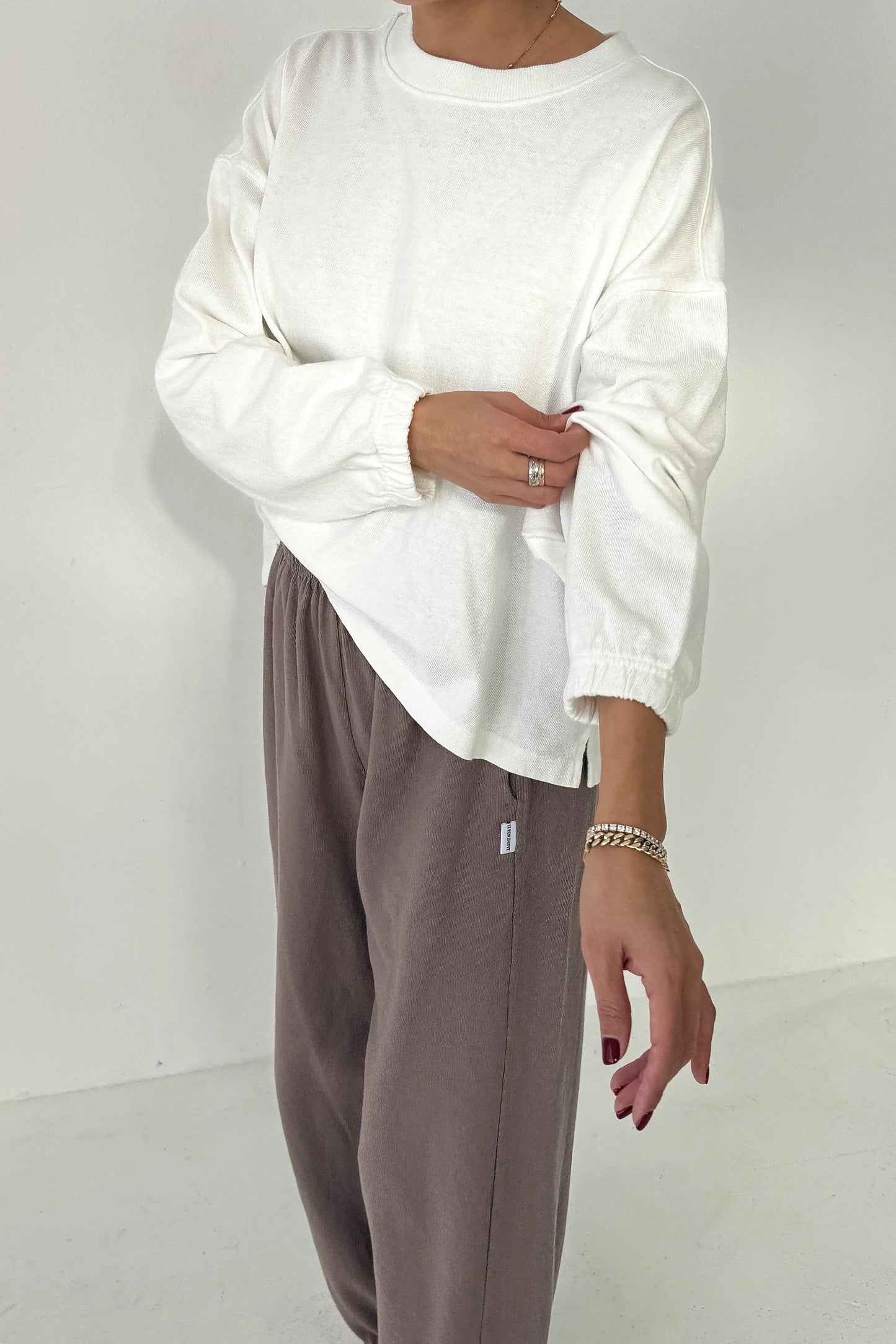 Naturelle Tee — White Cotton