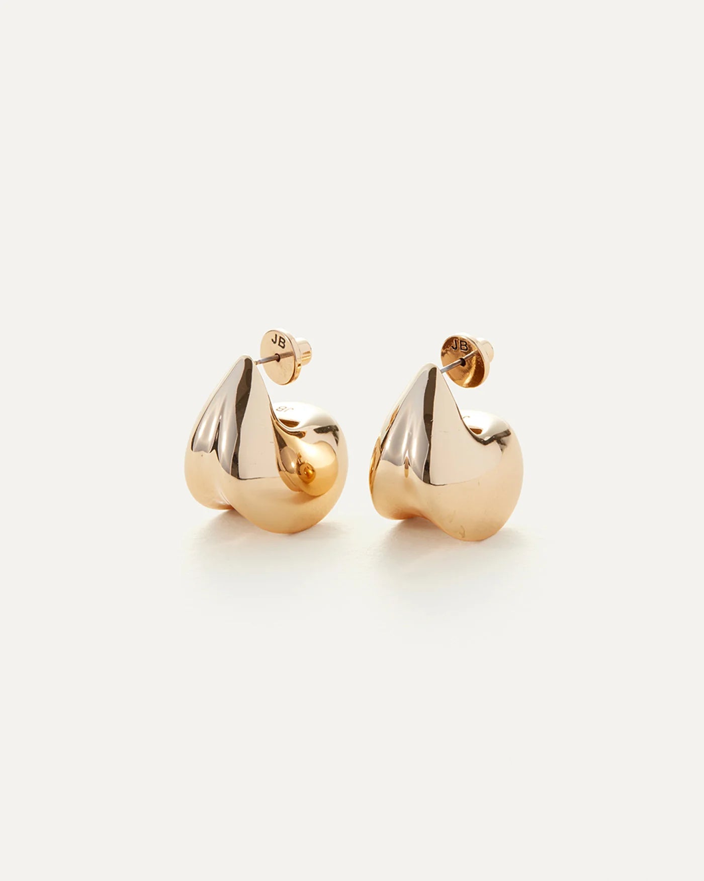 Paige Puff Earrings — Gold