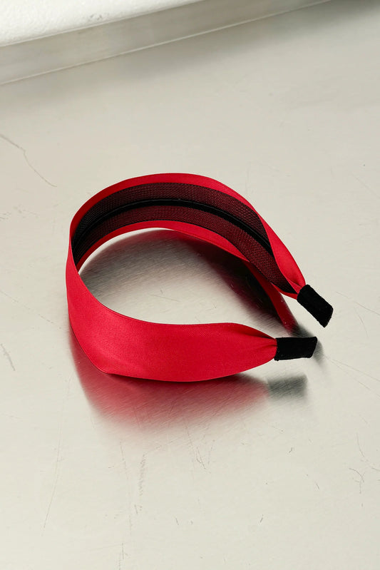 Olivia Headband — Cherry