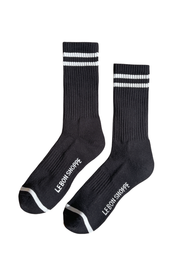 Boyfriend Sock - Noir
