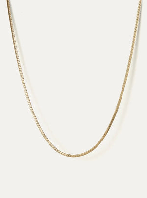 Jenny Bird Priya Snake Chain Necklace - Gold