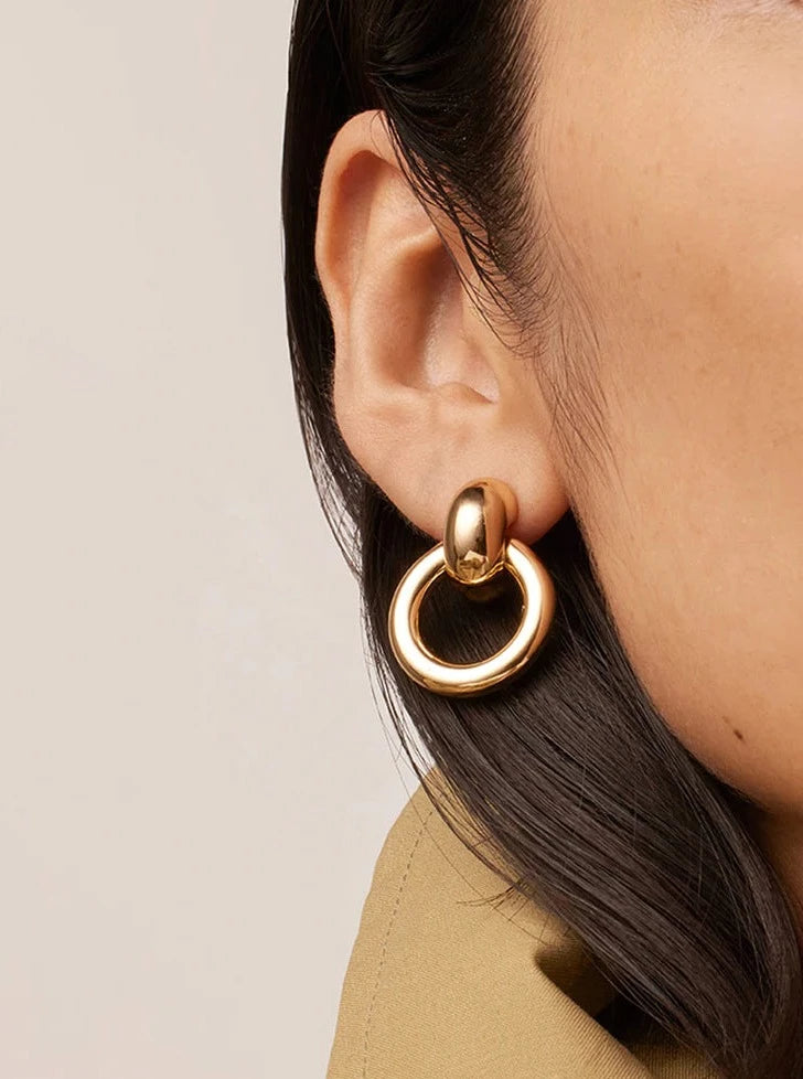 Jenny Bird Puffy Faye Knockers - Gold