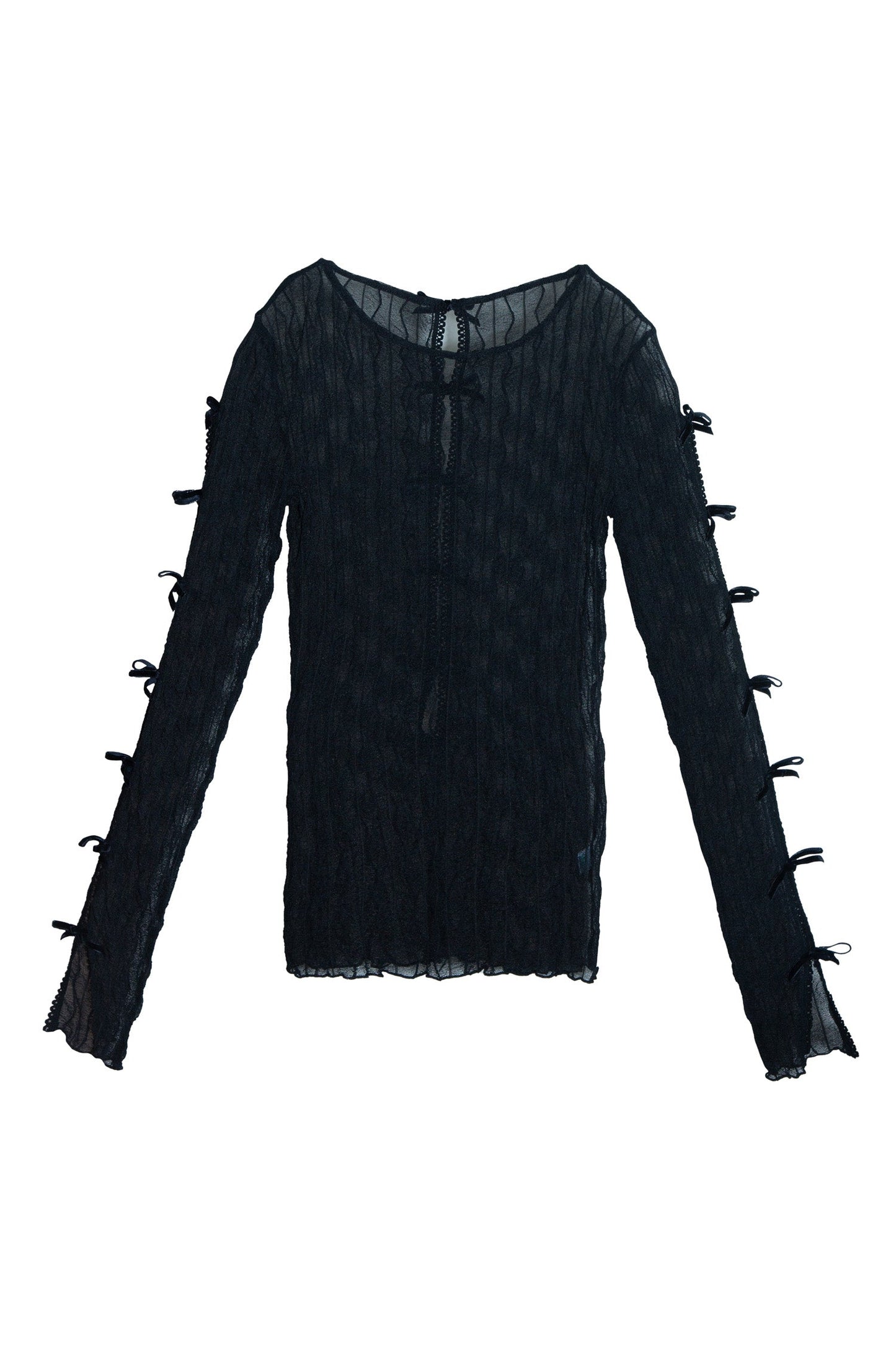 Second Skin Ross Bow Top - Black
