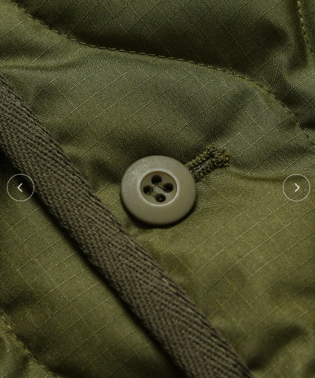 Taion Long Military Crew Neck Quilted Coat - Black - Vincent Park - {{shop.address.city}} {{ shop.address.country }}