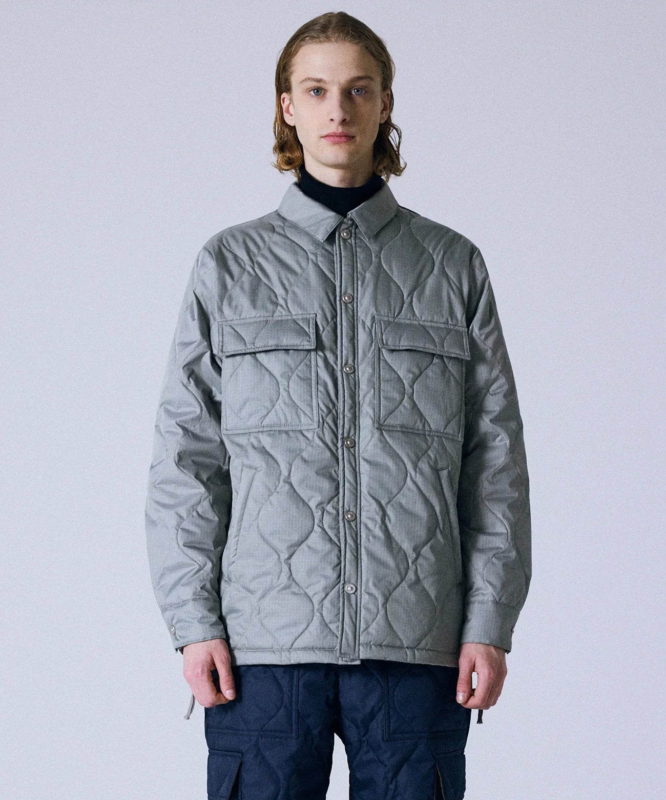 Taion Military Shirt Jacket - Dark Sage