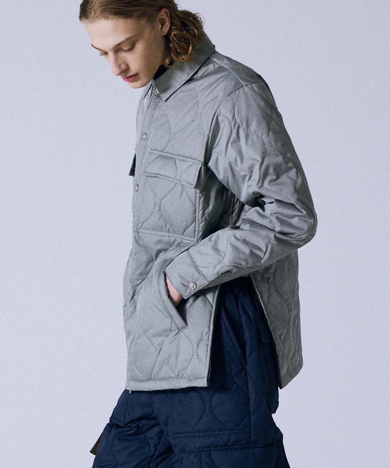 Taion Military Shirt Jacket - Dark Sage