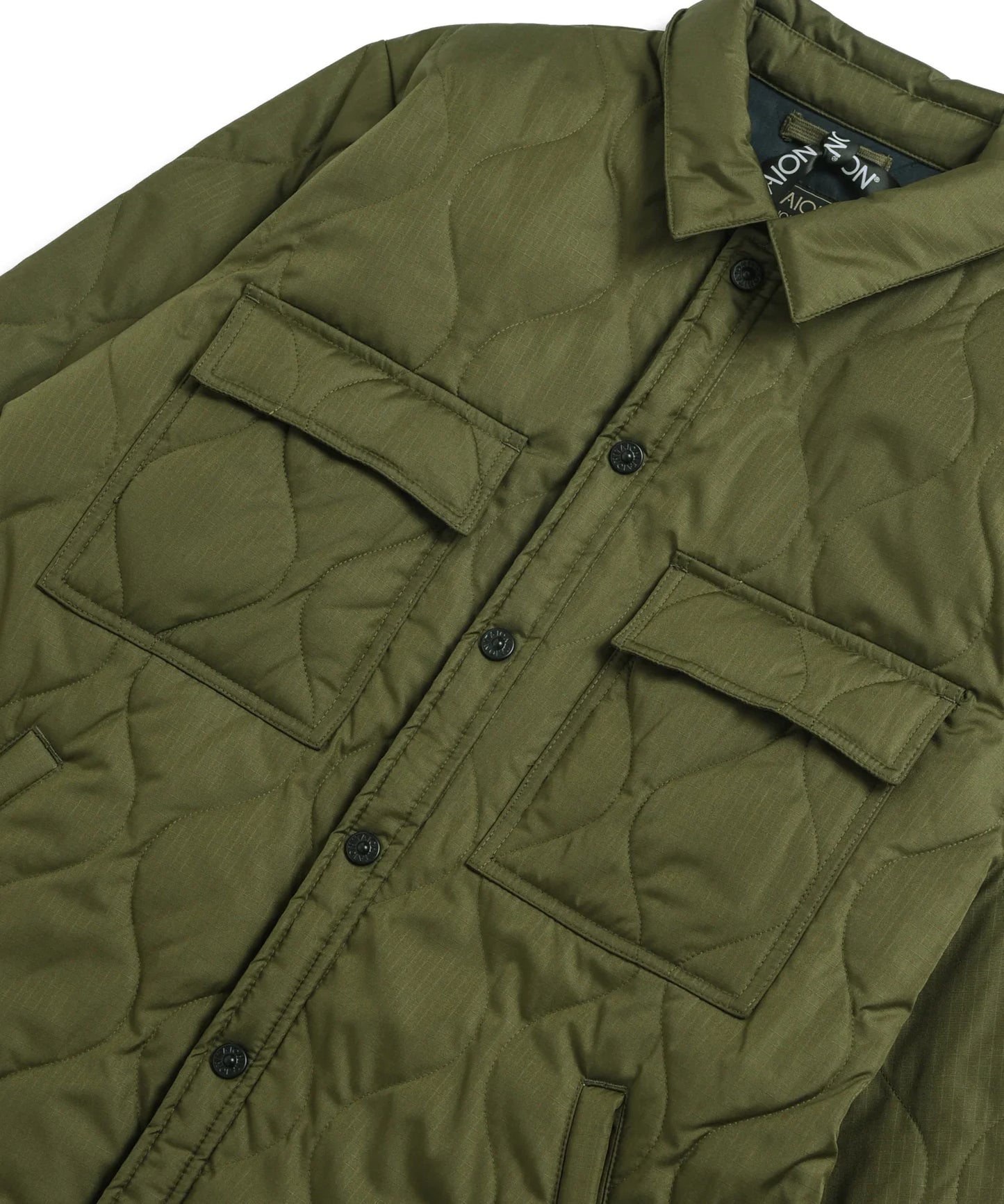Taion Military Shirt Jacket - Dark Sage