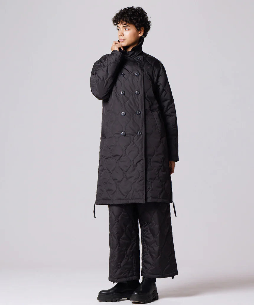 Taion Military Double Breasted Down Jacket - Dark Olive