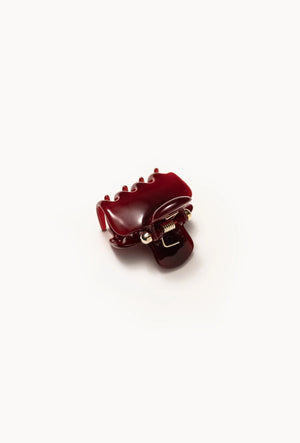 Undo 1.5" Claw Clip - Bordeaux