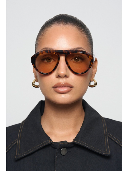 Val Sunglasses — Brown Tortoise