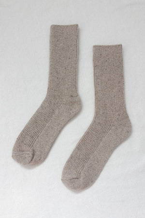 Le Bon Shoppe Winter Sparkle Socks - Champagne