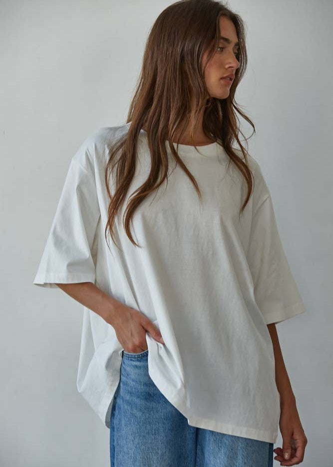 By Together Drop Shoulder Oversized Tee
