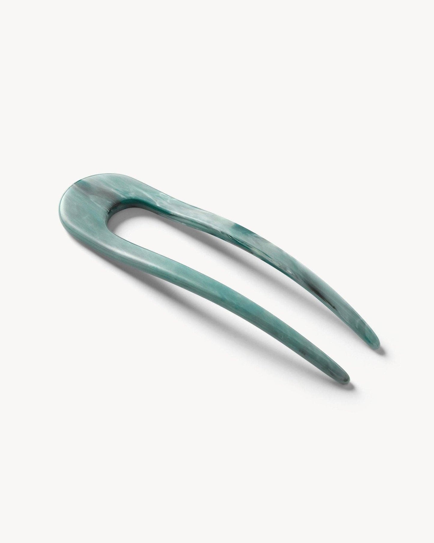 French Hair Pin — Jadeite