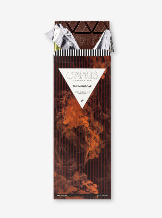 Compartes Nightcap Whiskey Dark Chocolate Bar (vegan)