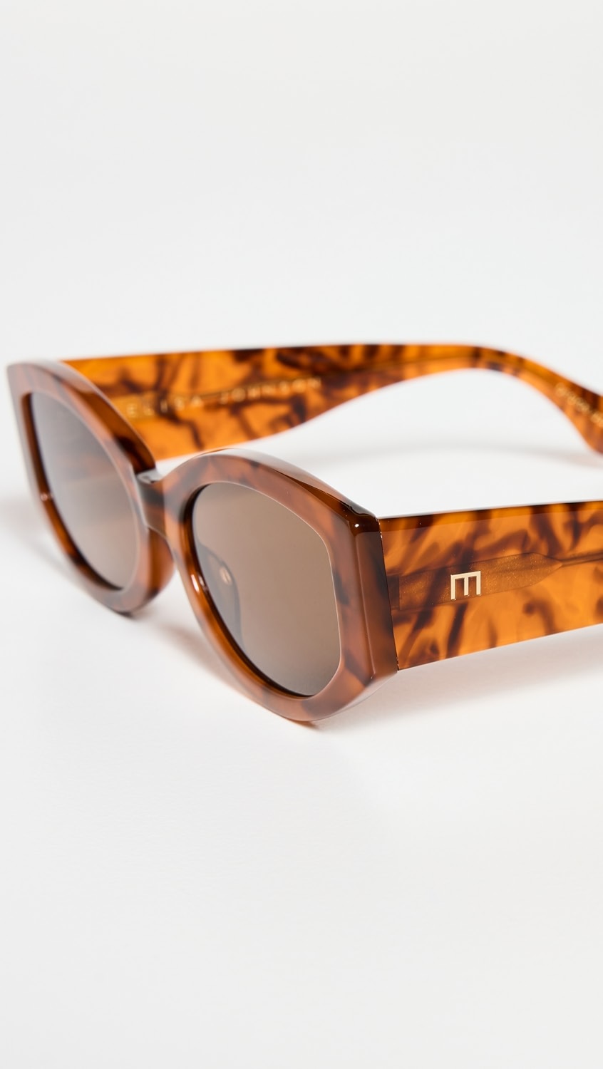 Jeannie Sunglasses — Brown Tortoise