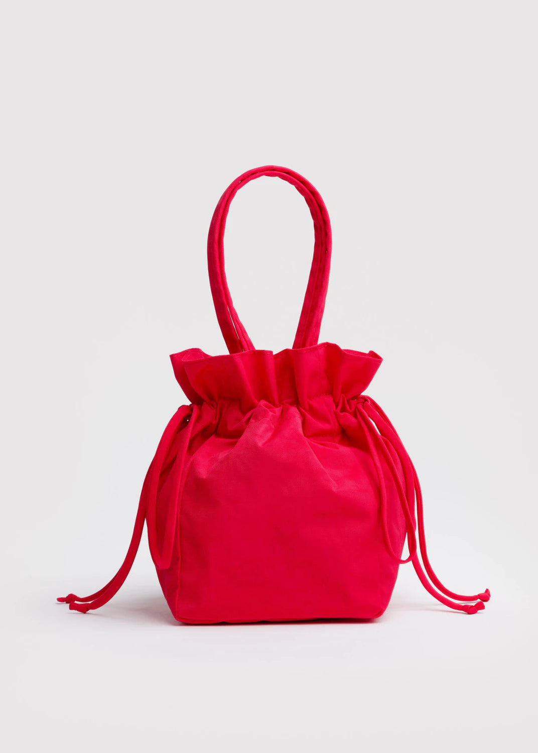Nylon Drawstring Bag — Candy Apple