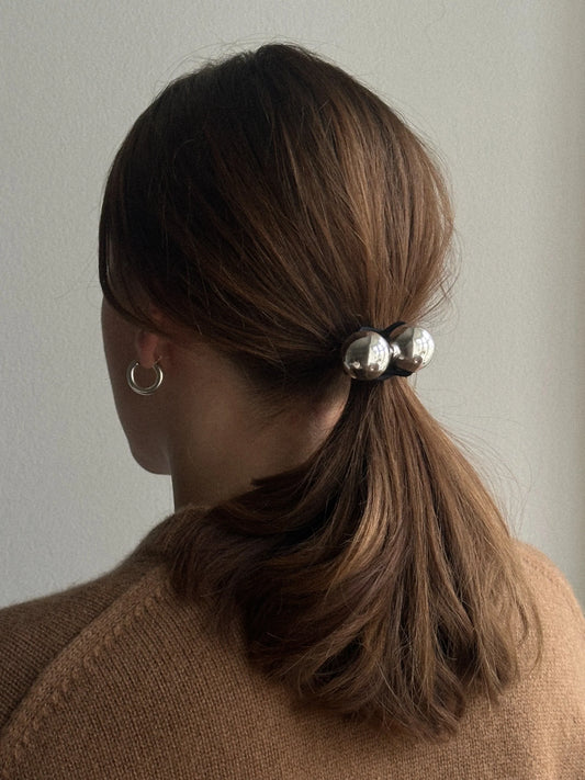Amina Elastic — Silver
