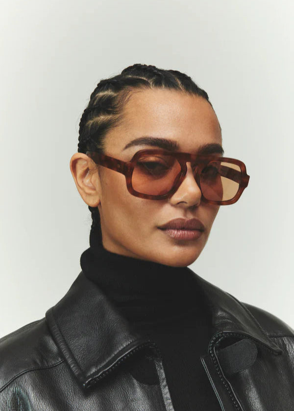 Jane Sunglasses - Light Brown Tortoise