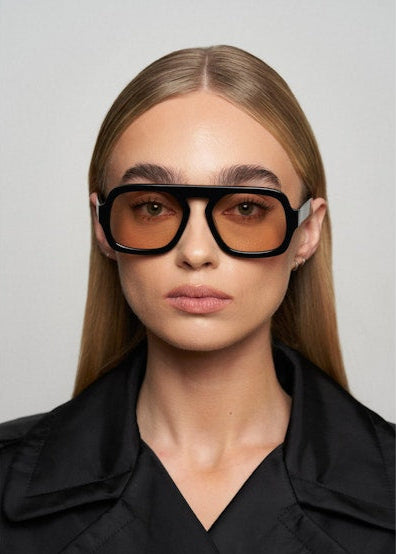 Jane Sunglasses - Gloss Black