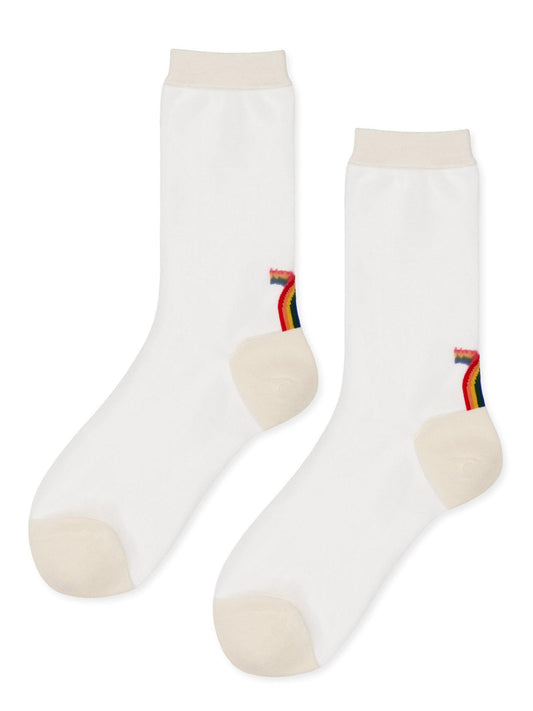 Hansel From Basel Rainbow Brite Sheer Crew - Vincent Park - {{shop.address.city}} {{ shop.address.country }}