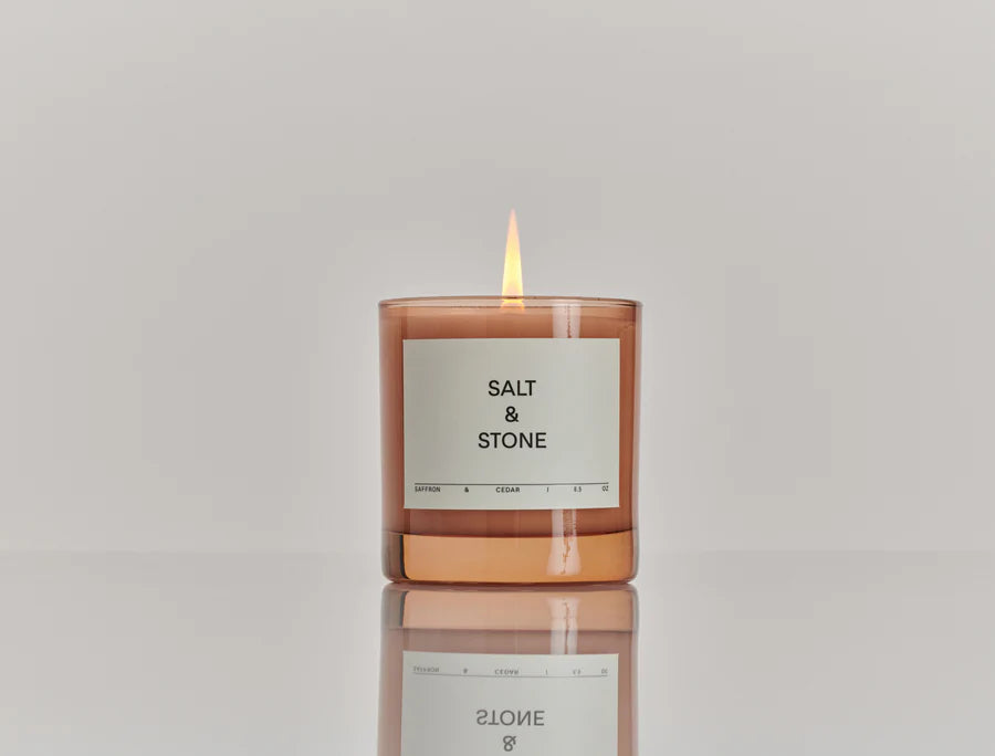 Salt & Stone Candle - Black Rose & Vetiver - Vincent Park - {{shop.address.city}} {{ shop.address.country }}