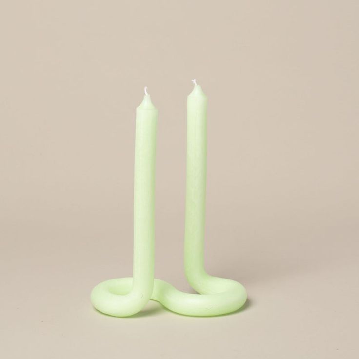 Lex Pott Twist Candle - Mint - Vincent Park - {{shop.address.city}} {{ shop.address.country }}