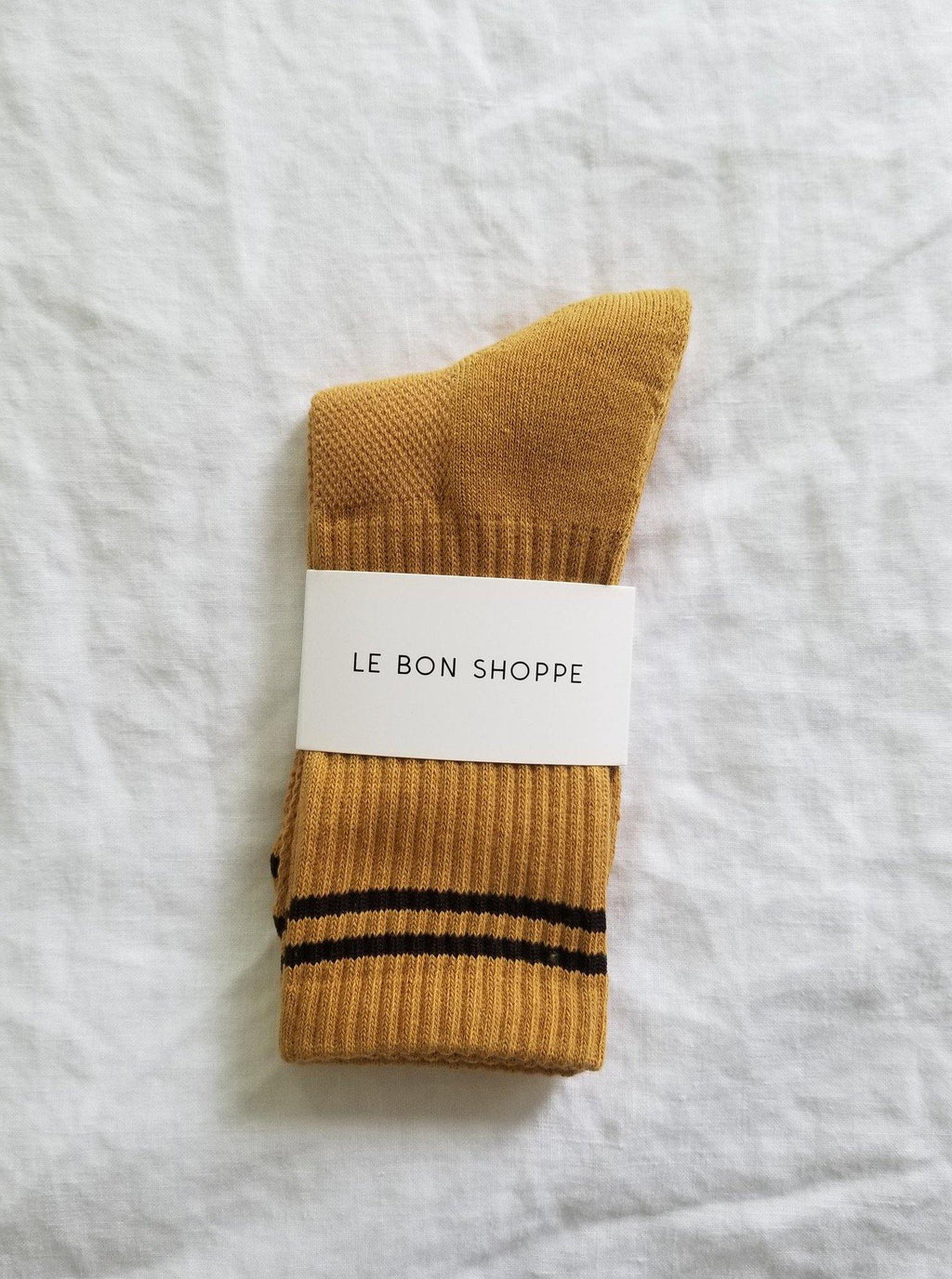 Le Bon Shoppe Boyfriend Sock - Biscotti - Vincent Park - {{shop.address.city}} {{ shop.address.country }}