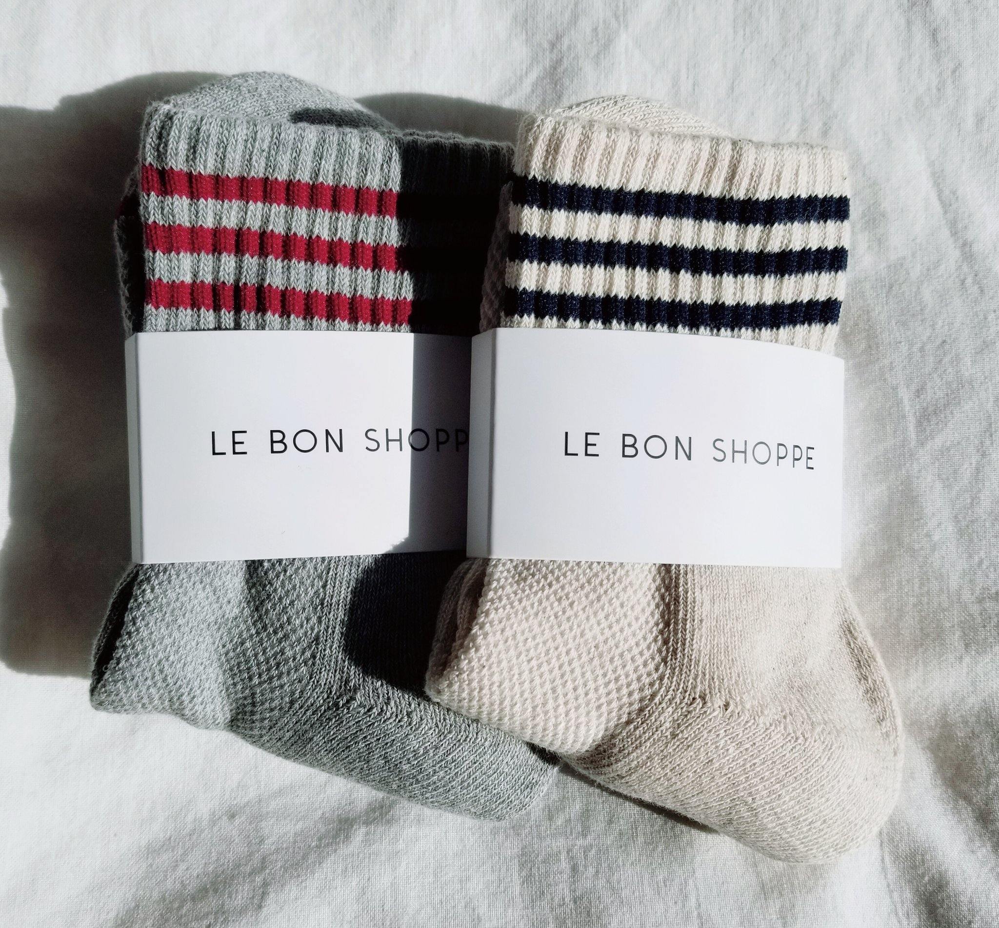Le Bon Shoppe Girlfriend Sock - Oatmeal - Vincent Park - {{shop.address.city}} {{ shop.address.country }}