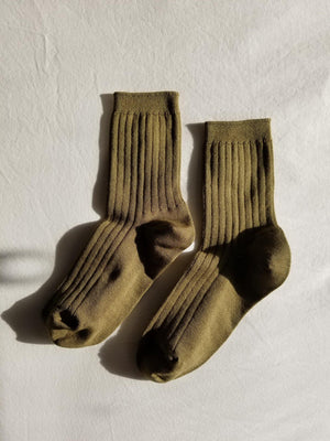 Le Bon Shoppe Her Socks - Pesto (mc) - Vincent Park - {{shop.address.city}} {{ shop.address.country }}