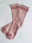 Le Bon Shoppe Boyfriend Sock - Vintage Pink - Vincent Park - {{shop.address.city}} {{ shop.address.country }}