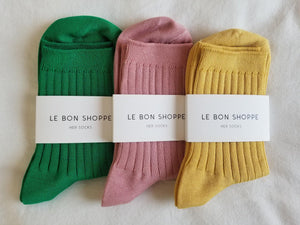 Le Bon Shoppe Her Socks - Kelly Green (mc) - Vincent Park - {{shop.address.city}} {{ shop.address.country }}