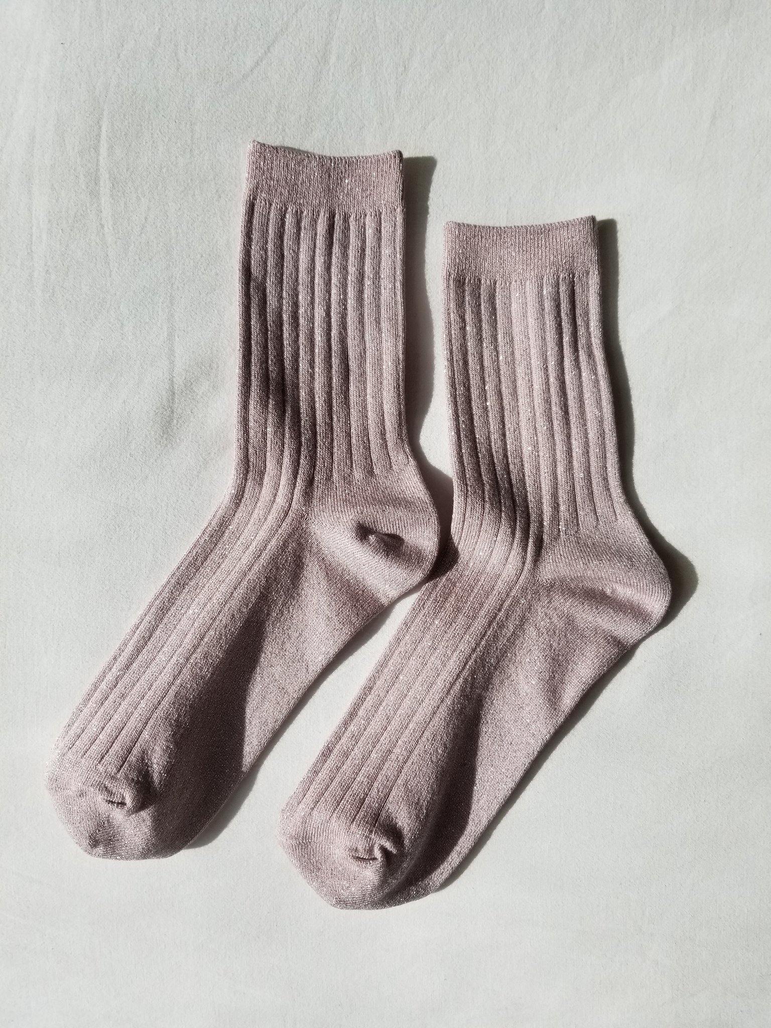 Le Bon Shoppe Her Socks - Rose Glitter - Vincent Park - {{shop.address.city}} {{ shop.address.country }}