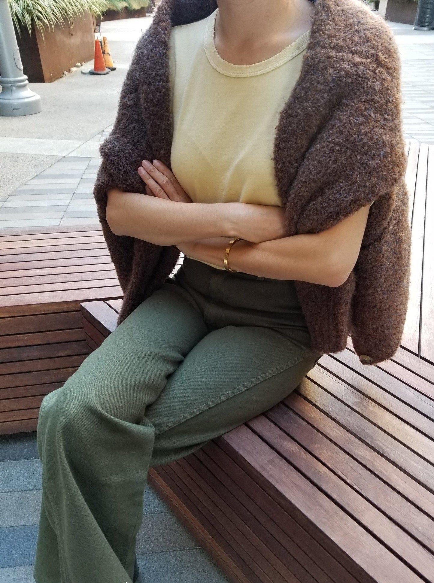 Le Bon Shoppe Chaud Cardigan - Espresso - Vincent Park - {{shop.address.city}} {{ shop.address.country }}