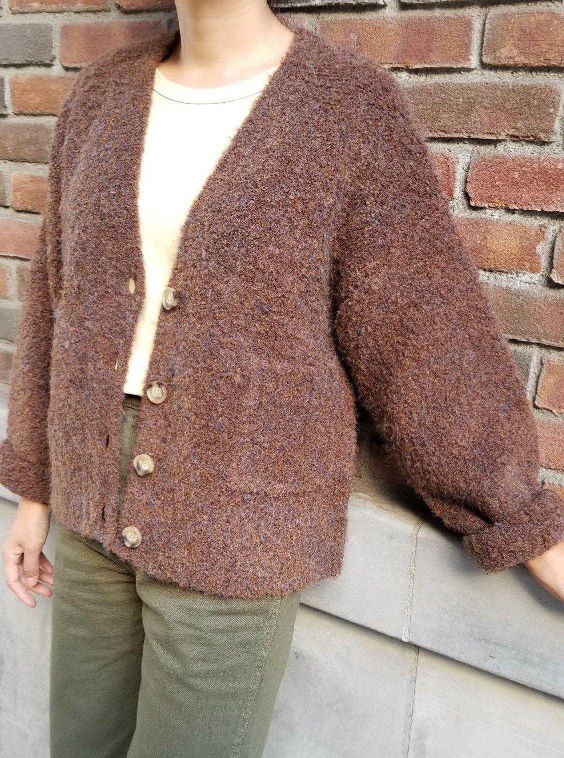 Le Bon Shoppe Chaud Cardigan - Espresso - Vincent Park - {{shop.address.city}} {{ shop.address.country }}